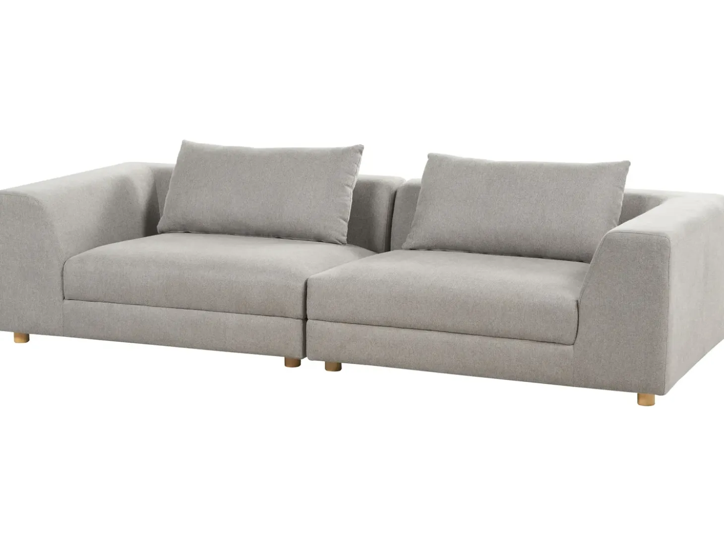 Discount Sofa dla 3 osób LERMON Jasno Sofy Tapicerowane|Wszystkie Sofy