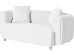 Hot Sofa dla 2 osób LILLEROD Biały Sofy Tapicerowane|Sofy Dwuosobowe