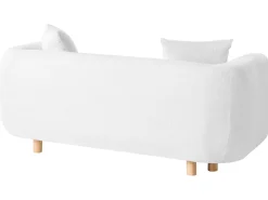 Hot Sofa dla 2 osób LILLEROD Biały Sofy Tapicerowane|Sofy Dwuosobowe
