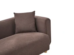 Hot Sofa dla 2 osób LILLEROD Ciemno Sofy Tapicerowane|Sofy Dwuosobowe