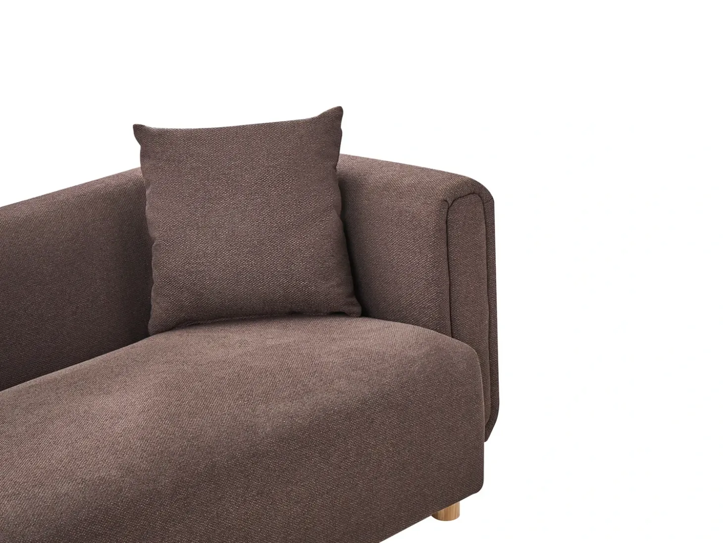 Hot Sofa dla 2 osób LILLEROD Ciemno Sofy Tapicerowane|Sofy Dwuosobowe