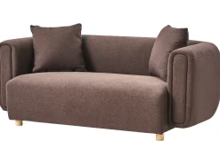 Hot Sofa dla 2 osób LILLEROD Ciemno Sofy Tapicerowane|Sofy Dwuosobowe
