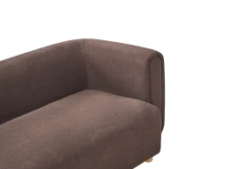 Hot Sofa dla 2 osób LILLEROD Ciemno Sofy Tapicerowane|Sofy Dwuosobowe