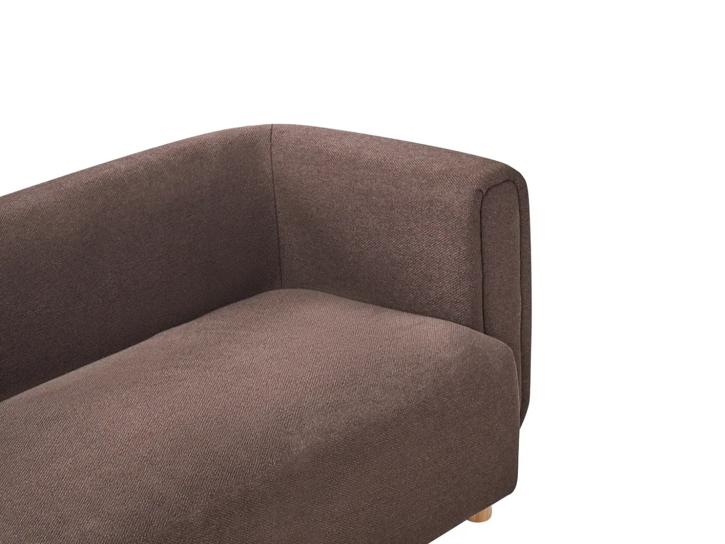 Hot Sofa dla 2 osób LILLEROD Ciemno Sofy Tapicerowane|Sofy Dwuosobowe
