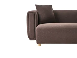 Hot Sofa dla 2 osób LILLEROD Ciemno Sofy Tapicerowane|Sofy Dwuosobowe