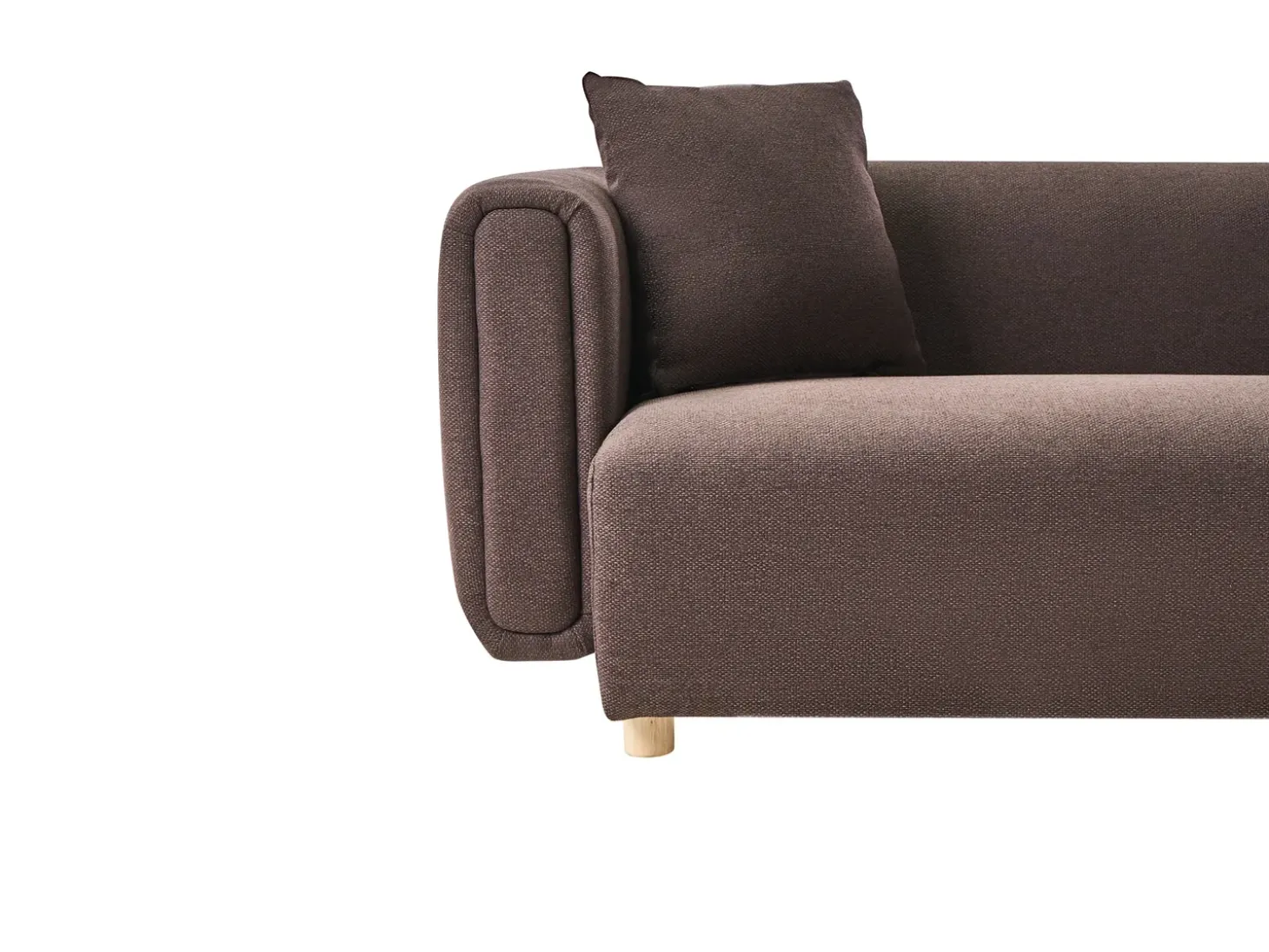 Hot Sofa dla 2 osób LILLEROD Ciemno Sofy Tapicerowane|Sofy Dwuosobowe