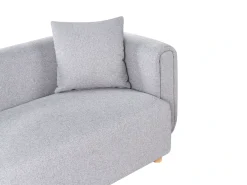 Clearance Sofa dla 2 osób LILLEROD Szary Sofy Tapicerowane|Sofy Dwuosobowe