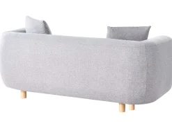 Clearance Sofa dla 2 osób LILLEROD Szary Sofy Tapicerowane|Sofy Dwuosobowe