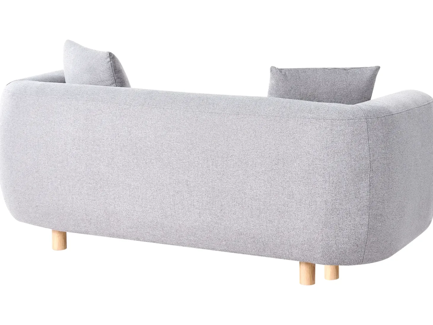 Clearance Sofa dla 2 osób LILLEROD Szary Sofy Tapicerowane|Sofy Dwuosobowe