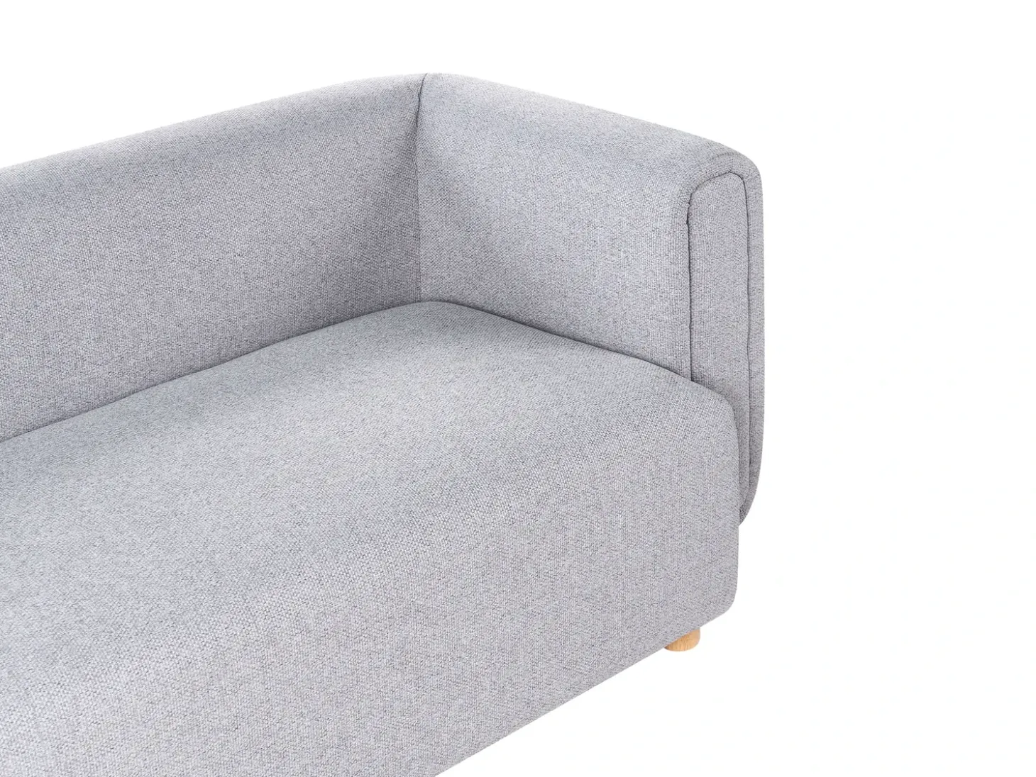 Clearance Sofa dla 2 osób LILLEROD Szary Sofy Tapicerowane|Sofy Dwuosobowe