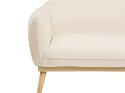 Discount Sofa dla 3 osób LJUNG Boucle Jasnobeżowy Sofy Tapicerowane|Kolekcje Sof