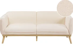 Discount Sofa dla 3 osób LJUNG Boucle Jasnobeżowy Sofy Tapicerowane|Kolekcje Sof