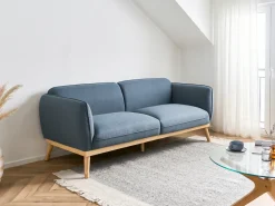 Best Sofa dla 3 osób LJUNG Niebieski Sofy Tapicerowane|Kolekcje Sof