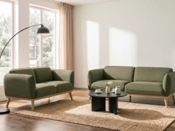 Discount Sofa dla 3 osób LJUNG Oliwkowy Sofy Tapicerowane|Kolekcje Sof
