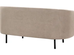 Discount Sofa dla 2 osób LOEN Beżowoszary Sofy Tapicerowane|Sofy Dwuosobowe