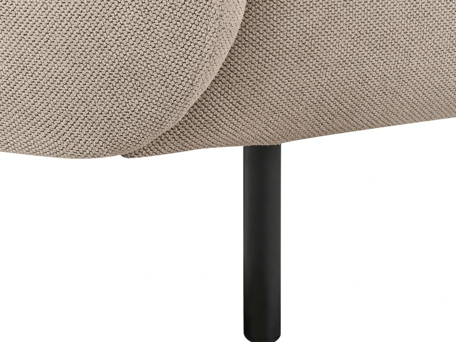 Discount Sofa dla 2 osób LOEN Beżowoszary Sofy Tapicerowane|Sofy Dwuosobowe