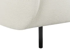 Discount Sofa dla 2 osób LOEN Boucle Biały Sofy Tapicerowane|Sofy Dwuosobowe
