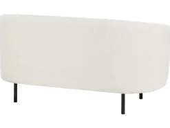 Discount Sofa dla 2 osób LOEN Boucle Biały Sofy Tapicerowane|Sofy Dwuosobowe