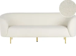 Sale Sofa dla 3 osób LOEN Boucle Biały Sofy Tapicerowane|Kolekcje Sof