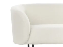 Outlet Sofa dla 3 osób LOEN Boucle Biały Sofy Tapicerowane|Kolekcje Sof