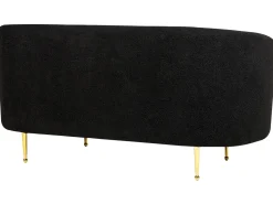 Sofa dla 2 osób LOEN Boucle Czarny Sofy Tapicerowane|Sofy Dwuosobowe
