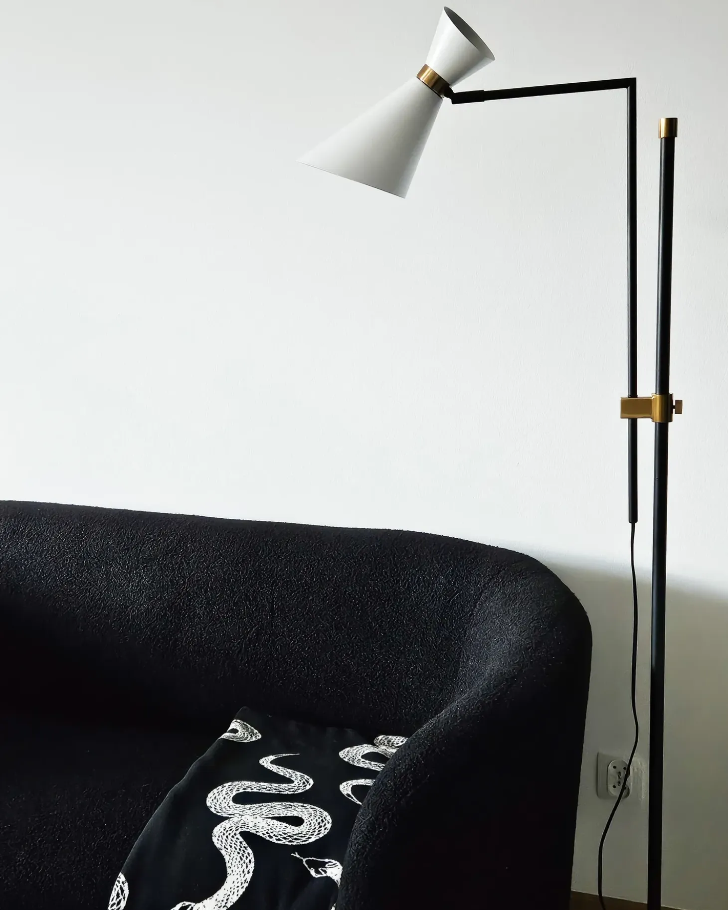 Sofa dla 2 osób LOEN Boucle Czarny Sofy Tapicerowane|Sofy Dwuosobowe