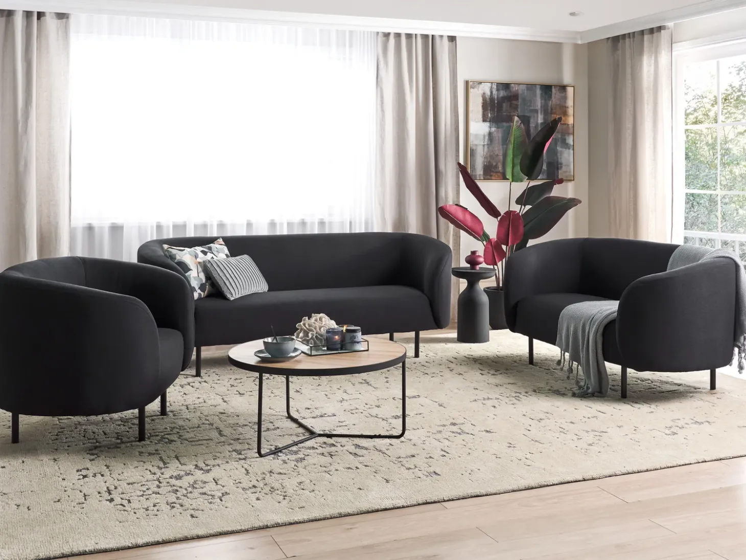 Outlet Sofa dla 3 osób LOEN Sofy Tapicerowane|Kolekcje Sof