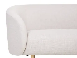 Online Sofa dla 2 osób LOEN Jasnobeżowy Sofy Tapicerowane|Sofy Dwuosobowe