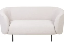 New Sofa dla 2 osób LOEN Jasnobeżowy Sofy Tapicerowane|Sofy Dwuosobowe