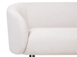 New Sofa dla 2 osób LOEN Jasnobeżowy Sofy Tapicerowane|Sofy Dwuosobowe
