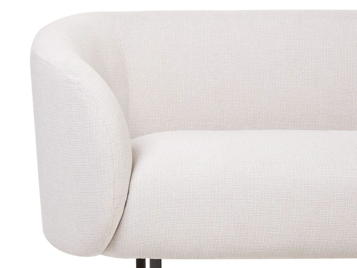 New Sofa dla 2 osób LOEN Jasnobeżowy Sofy Tapicerowane|Sofy Dwuosobowe