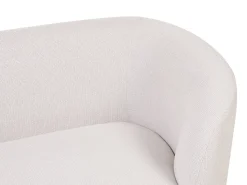 New Sofa dla 2 osób LOEN Jasnobeżowy Sofy Tapicerowane|Sofy Dwuosobowe