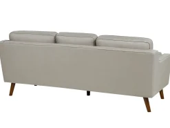 Sale Sofa dla 3 osób LOKKA Beżowy Sofy Tapicerowane|Kolekcje Sof