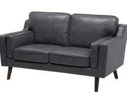 Hot Sofa dla 2 osób LOKKA Ekoskóra Szary Sofy Dwuosobowe|Kolekcje Sof