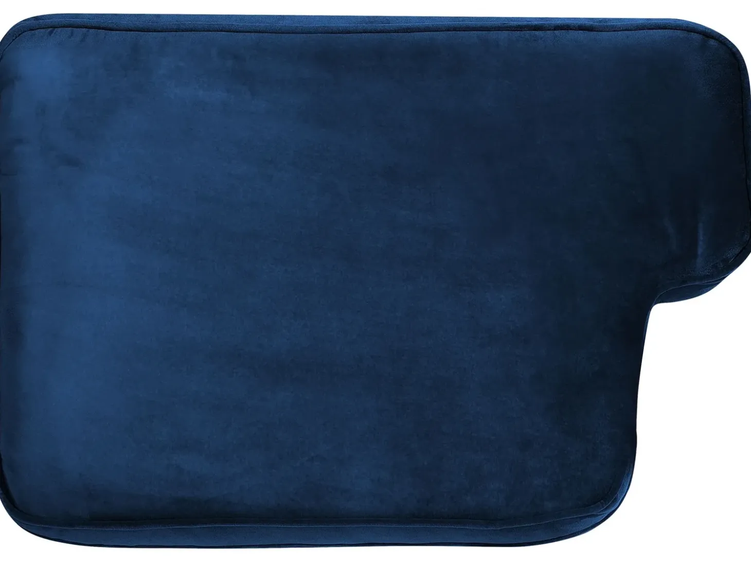 Discount Sofa dla 3 osób LOKKA Welur Granatowy Sofy Tapicerowane|Kolekcje Sof