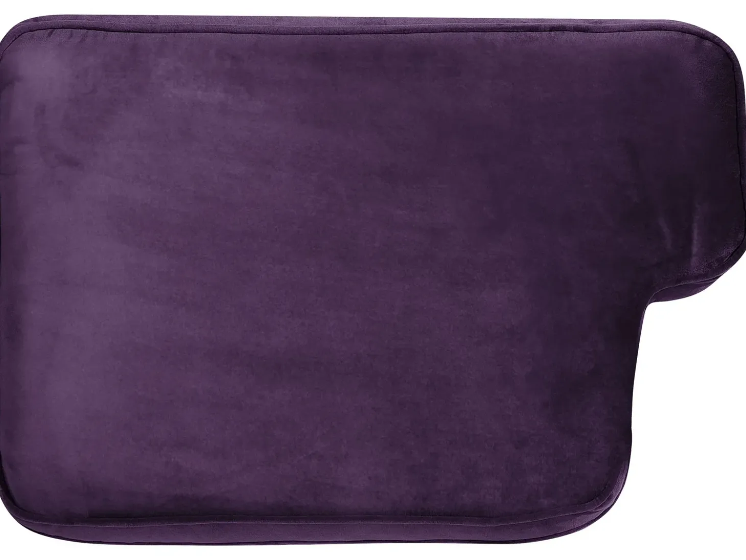 Discount Sofa dla 3 osób LOKKA Welur Purpurowy Sofy Tapicerowane|Kolekcje Sof