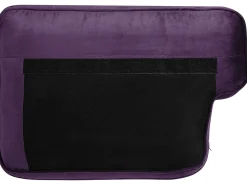 Discount Sofa dla 3 osób LOKKA Welur Purpurowy Sofy Tapicerowane|Kolekcje Sof