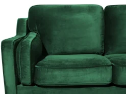 Sofa dla 2 osób LOKKA Welur Szmaragdowy Sofy Tapicerowane|Sofy Dwuosobowe