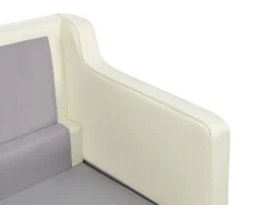 New Sofa dla 2 osób LOKKA Złamana biel Sofy Tapicerowane|Sofy Dwuosobowe
