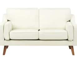 New Sofa dla 2 osób LOKKA Złamana biel Sofy Tapicerowane|Sofy Dwuosobowe