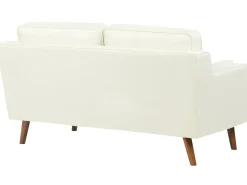 New Sofa dla 2 osób LOKKA Złamana biel Sofy Tapicerowane|Sofy Dwuosobowe
