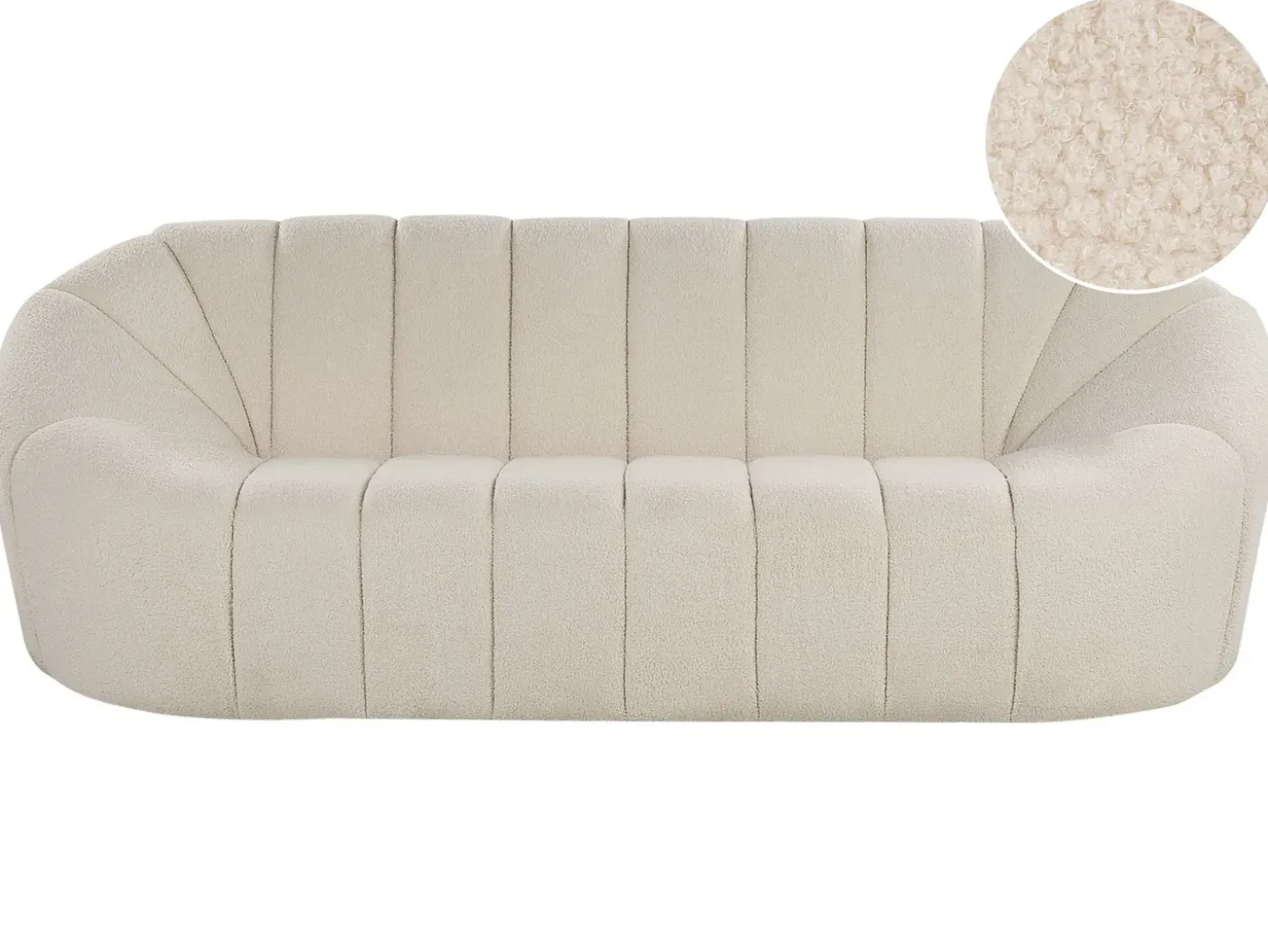 Sale Sofa dla 3 osób LOMMA Boucle Sofy Tapicerowane|Wszystkie Sofy