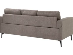 Discount Sofa dla 3 osób LOUSTO Brązowy Sofy Tapicerowane|Kolekcje Sof