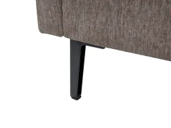 Discount Sofa dla 3 osób LOUSTO Brązowy Sofy Tapicerowane|Kolekcje Sof