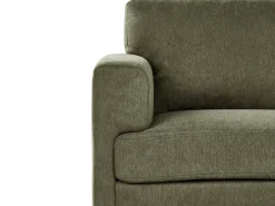 New Sofa dla 2 osób LOUSTO Zielony Sofy Tapicerowane|Sofy Dwuosobowe
