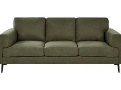 Discount Sofa dla 3 osób LOUSTO Zielony Sofy Tapicerowane|Kolekcje Sof