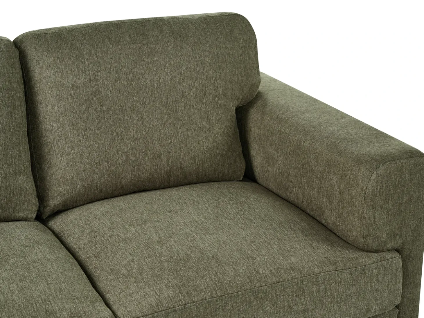 Discount Sofa dla 3 osób LOUSTO Zielony Sofy Tapicerowane|Kolekcje Sof