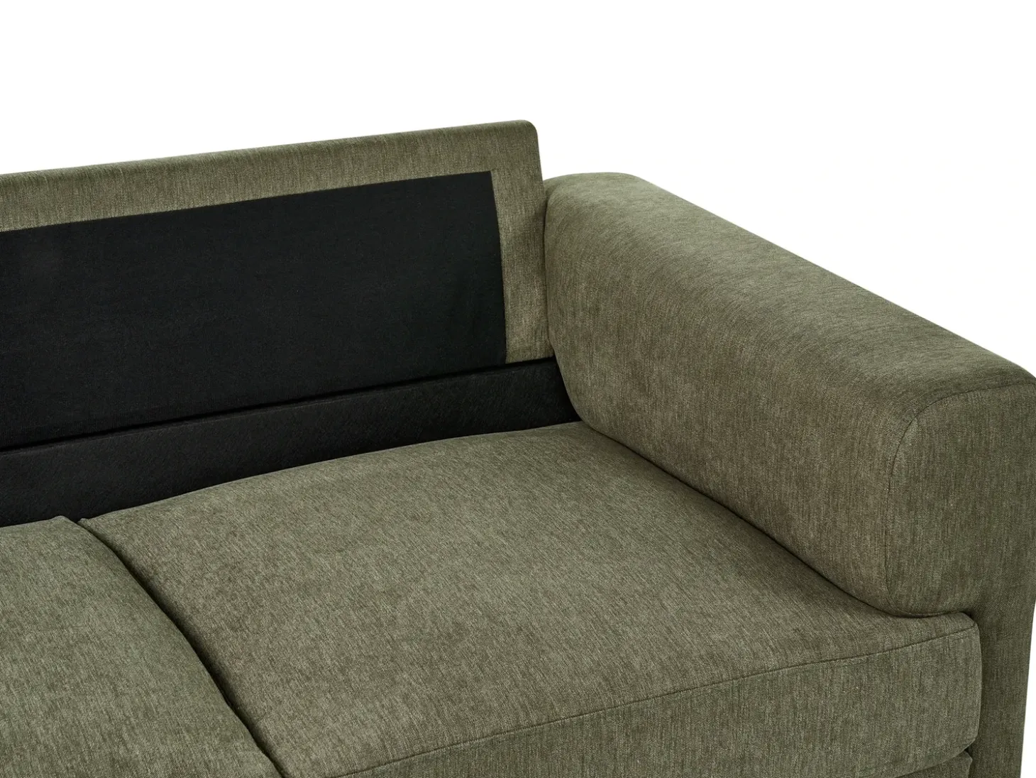 Discount Sofa dla 3 osób LOUSTO Zielony Sofy Tapicerowane|Kolekcje Sof