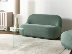 Hot Sofa dla 2 osób LOVBERG Jasno Sofy Tapicerowane|Sofy Dwuosobowe
