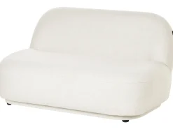 Best Sofa dla 2 osób LOVBERG Złamana biel Sofy Tapicerowane|Sofy Dwuosobowe